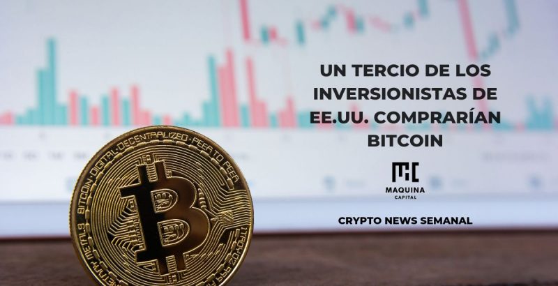 Un tercio de inversionistas de EE.UU. comprarían bitcoin